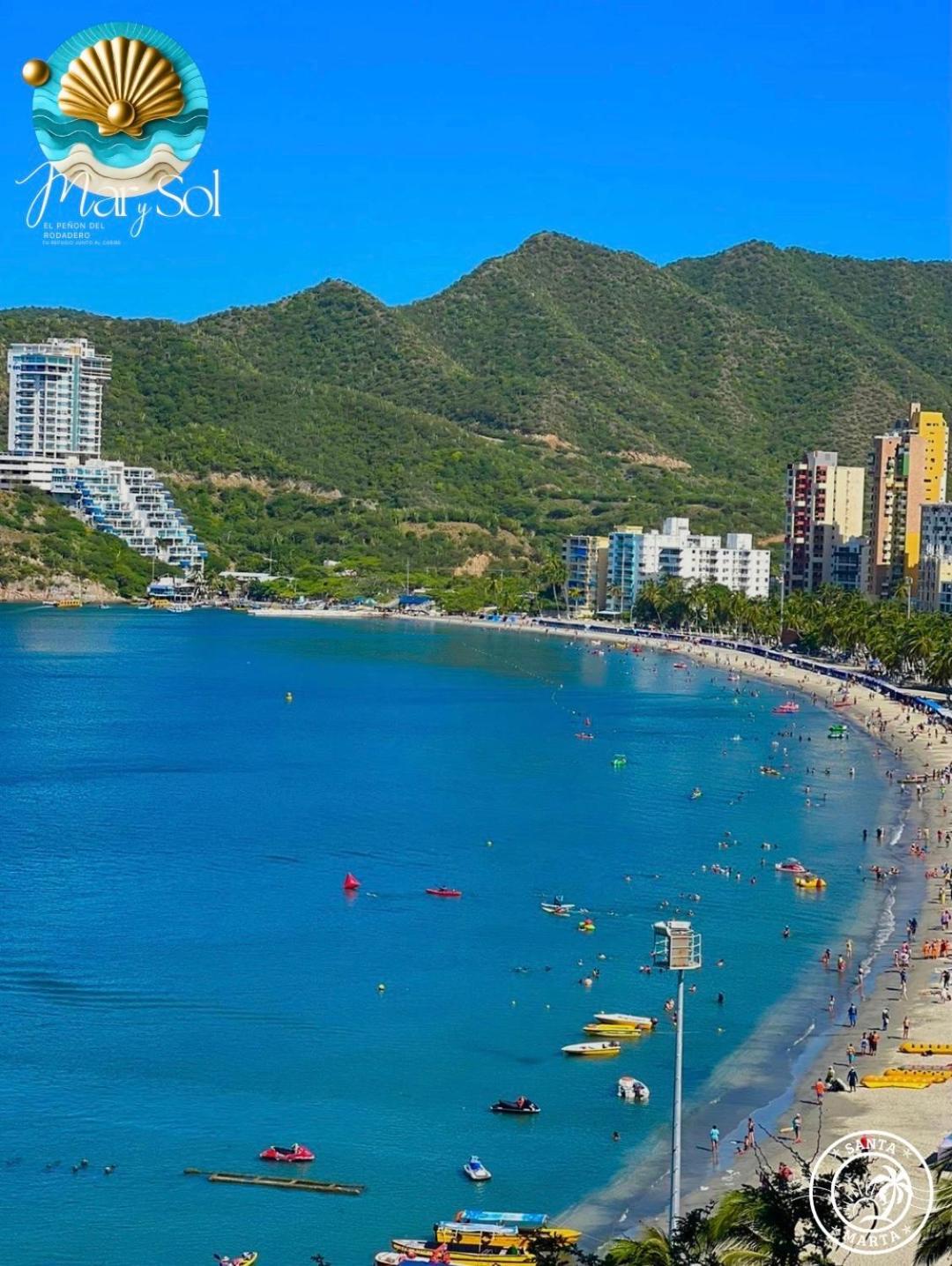 El peñón del rodadero Santa Marta (Magdalena) Exterior foto